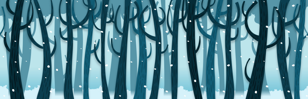 winter trees