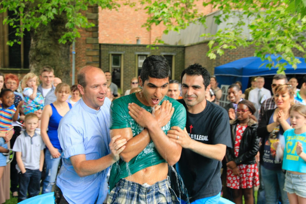 baptism in England
