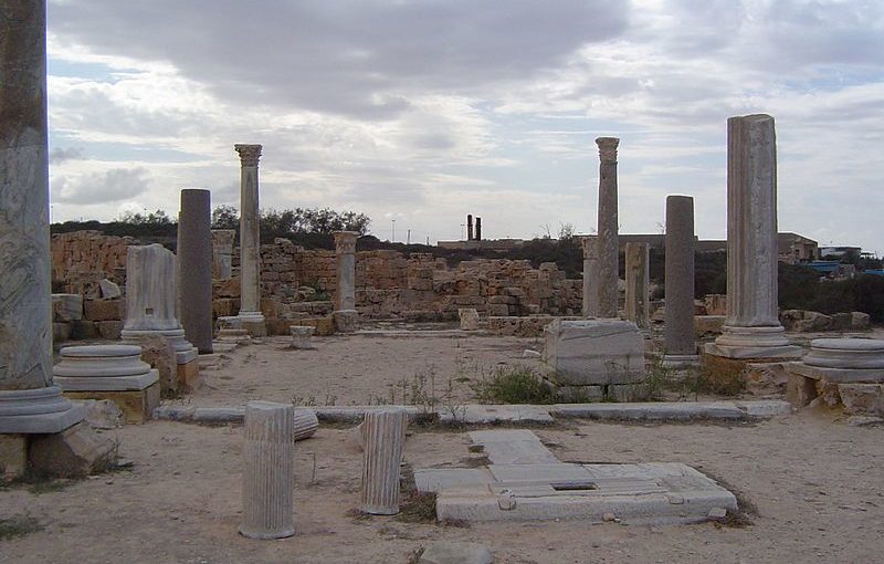 basilica of Justinian in Libya